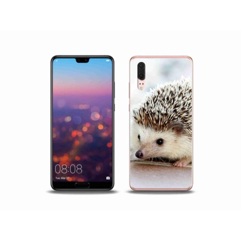 Gélové puzdro mmCase na mobil Huawei P20 - ježko