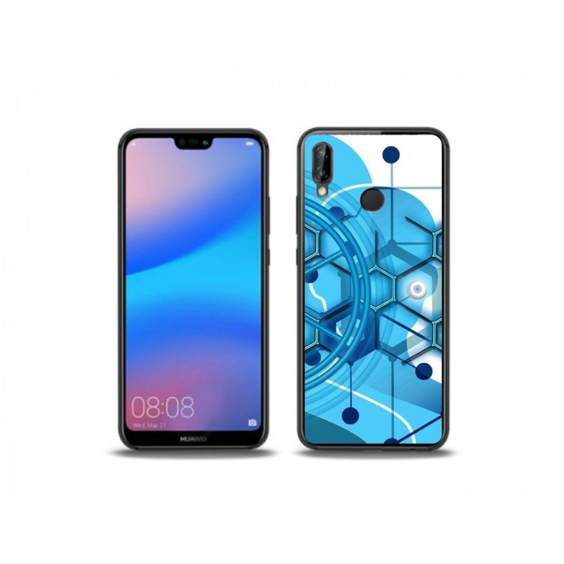 Gélové puzdro mmCase na mobil Huawei P20 Lite - abstraktné vzor 2