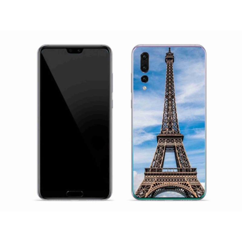 Gélové puzdro mmCase na mobil Huawei P20 Pro - Eiffelova veža 4