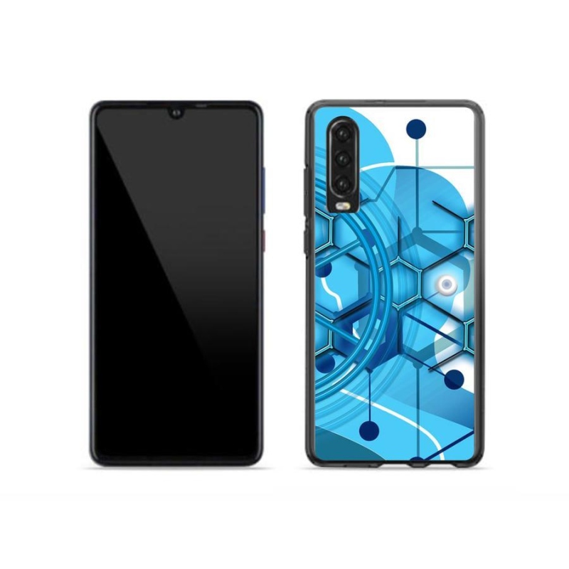 Gélové puzdro mmCase na mobil Huawei P30 - abstraktné vzor 2