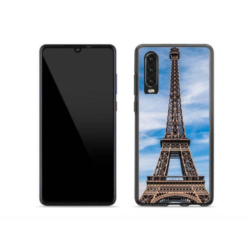 Gélové puzdro mmCase na mobil Huawei P30 - Eiffelova veža 4