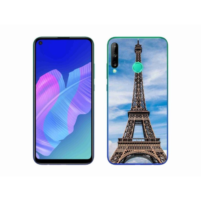 Gélové puzdro mmCase na mobil Huawei P40 Lite E - Eiffelova veža 4