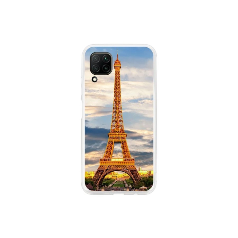 Gélové puzdro mmCase na mobil Huawei P40 Lite - Eiffelova veža 3
