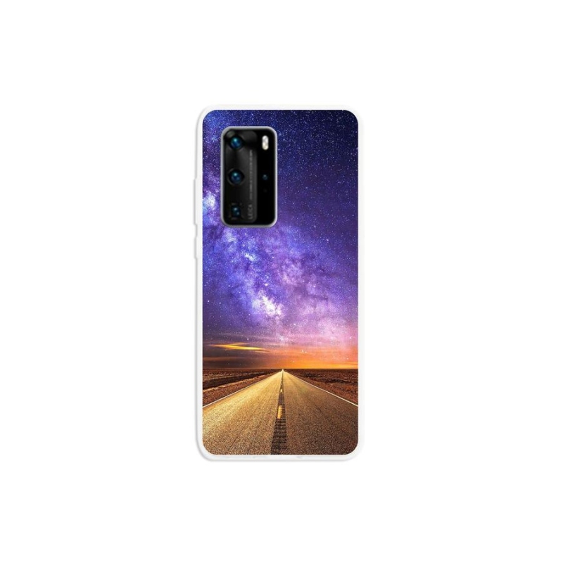 Gélové puzdro mmCase na mobil Huawei P40 Pro - americká cesty