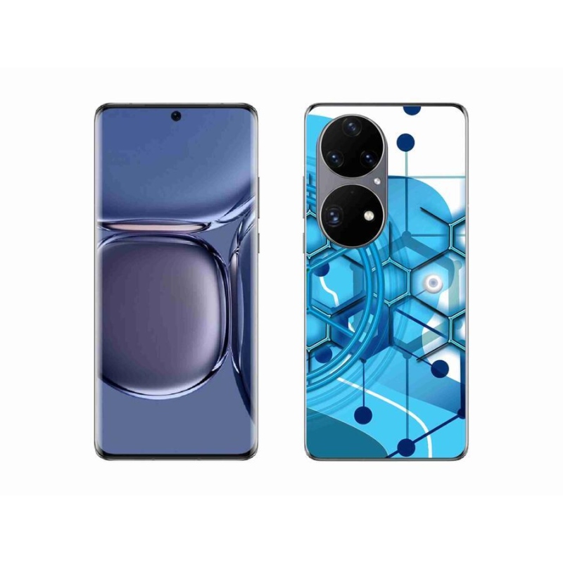 Gélové púzdro mmCase na mobil Huawei P50 Pro - abstraktný vzor 2