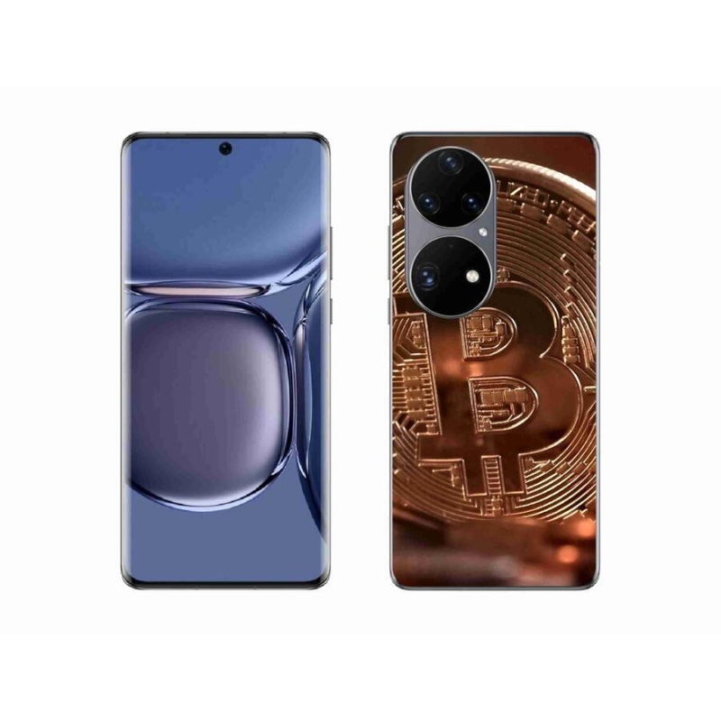 Gélové púzdro mmCase na mobil Huawei P50 Pro - bitcoin