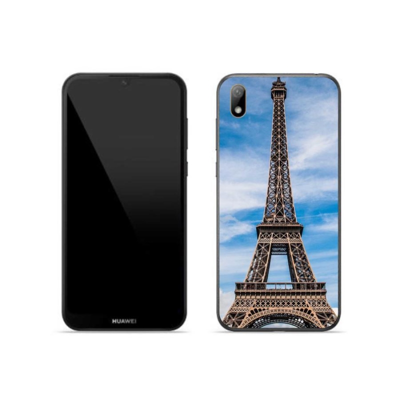 Gélové puzdro mmCase na mobil Huawei Y5 (2019) - Eiffelova veža 4
