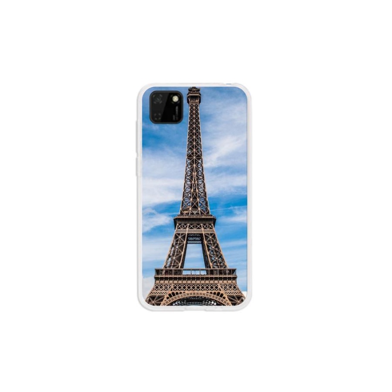 Gélové puzdro mmCase na mobil Huawei Y5p - Eiffelova veža 4