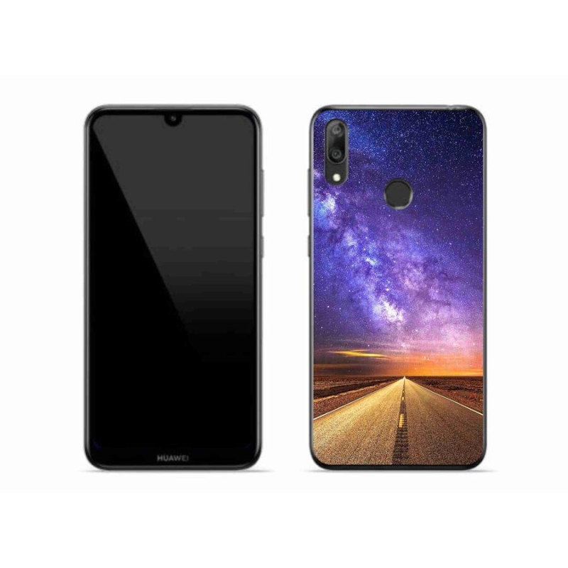 Gélové puzdro mmCase na mobil Huawei Y7 (2019) - americká cesta