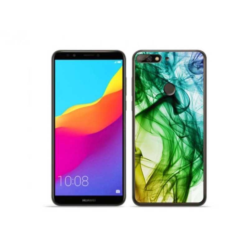 Gélové puzdro mmCase na mobil Huawei Y7 Prime (2018) - abstraktné vzor 3