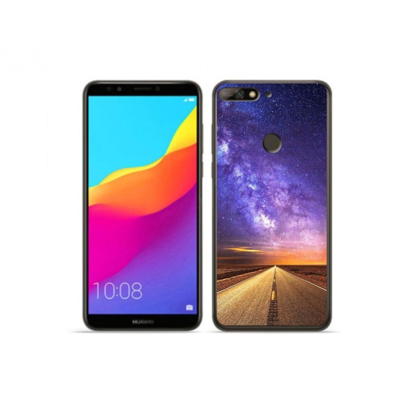 Gélové puzdro mmCase na mobil Huawei Y7 Prime (2018) - americká cesta