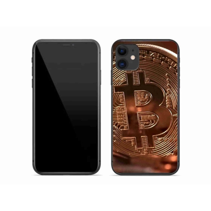 Gélové puzdro mmCase na mobil iPhone 11- Bitcoin