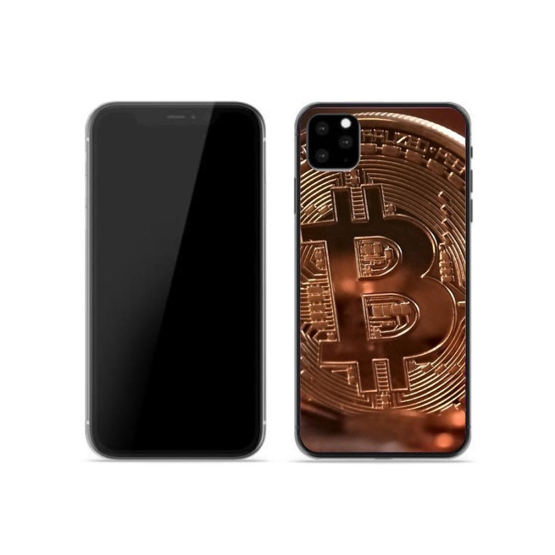 Gélové puzdro mmCase na mobil iPhone 11 Pro - Bitcoin