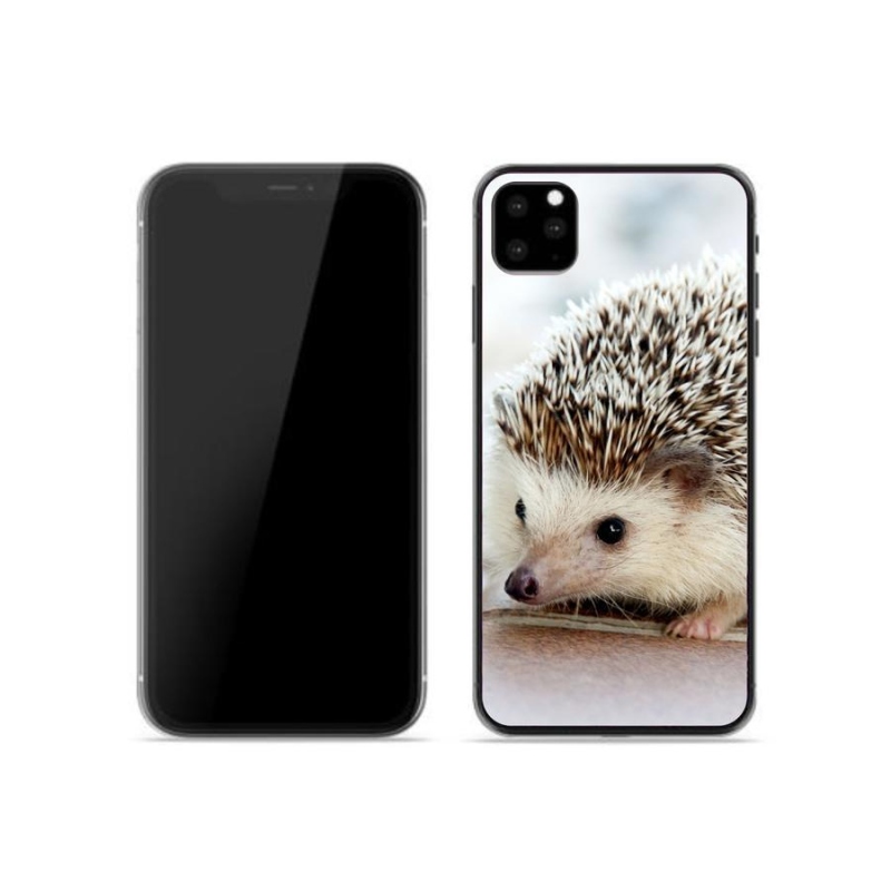 Gélové puzdro mmCase na mobil iPhone 11 Pro - ježko