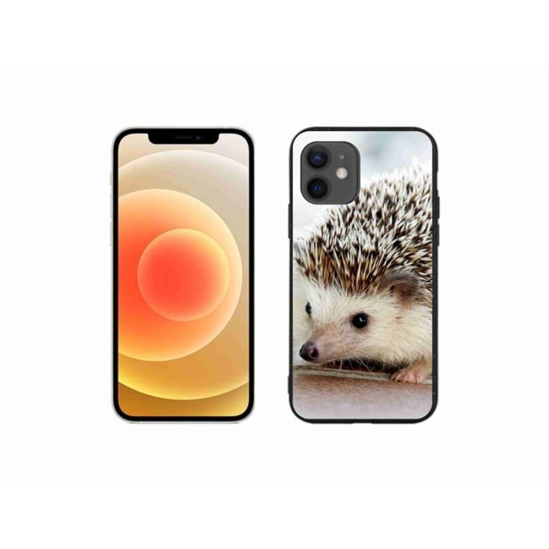 Gélové puzdro mmCase na mobil iPhone 12 mini- ježko