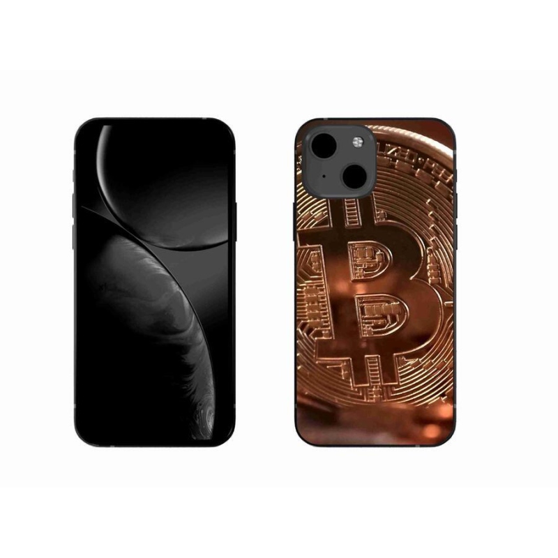 Gélové puzdro mmCase na mobil iPhone 13 6.1 - Bitcoin