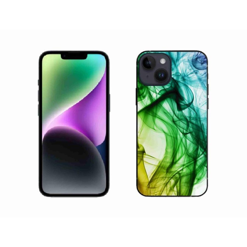 Gélové puzdro mmCase na mobil iPhone 14 - abstraktný vzor 3