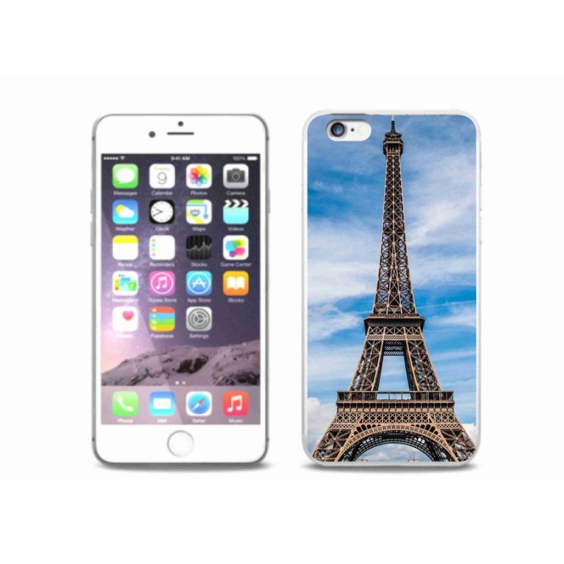 Gélové puzdro mmCase na mobil iPhone 6 / 6S Plus - Eiffelova veža 4
