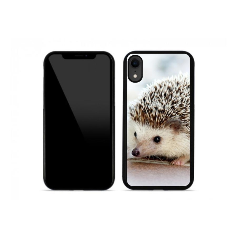 Gélové puzdro mmCase na mobil iPhone XR - ježko