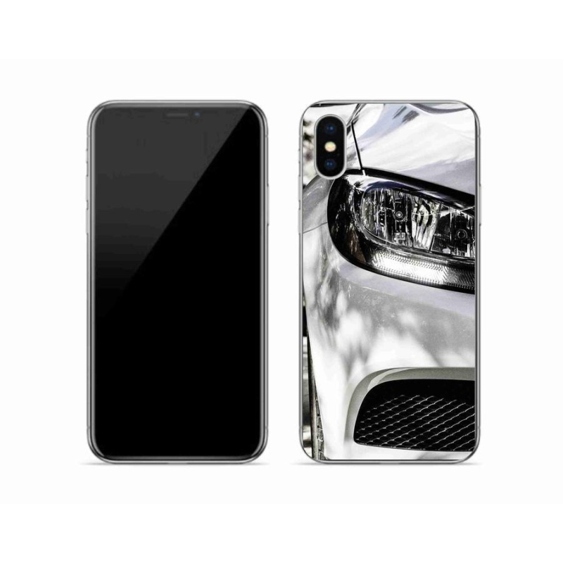Gélové puzdro mmCase na mobil iPhone XS - auto