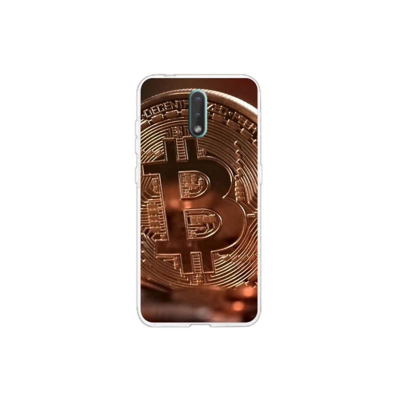 Gélové puzdro mmCase na mobil Nokia 2.3 - Bitcoin