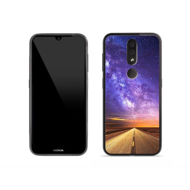 Gélové puzdro mmCase na mobil Nokia 4.2 - americká cesty