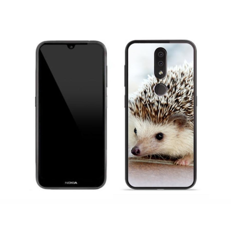 Gélové puzdro mmCase na mobil Nokia 4.2 - ježko