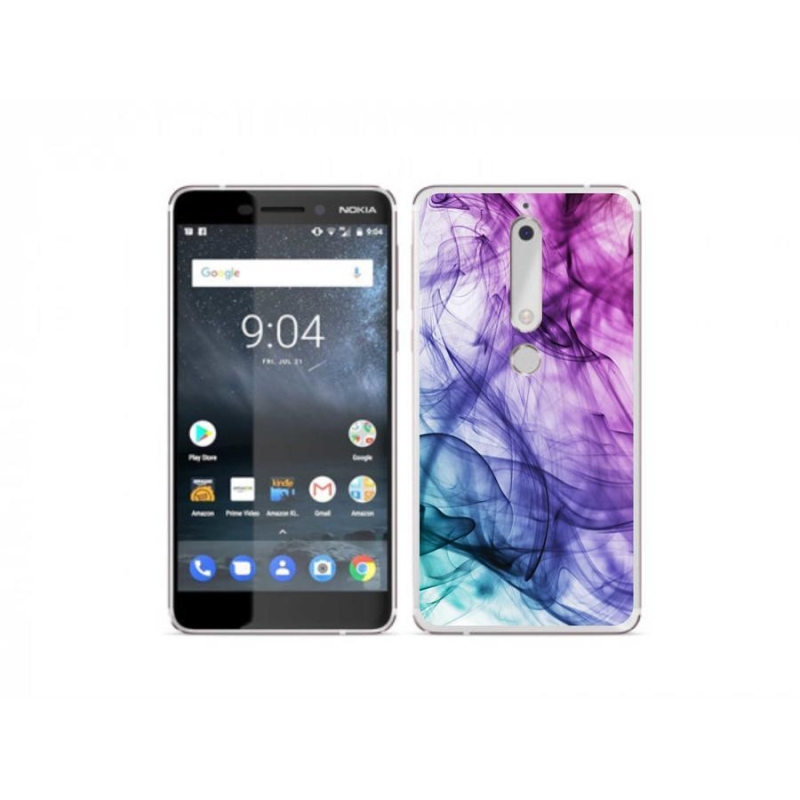 Gélové puzdro mmCase na mobil Nokia 6.1 - abstraktné vzor