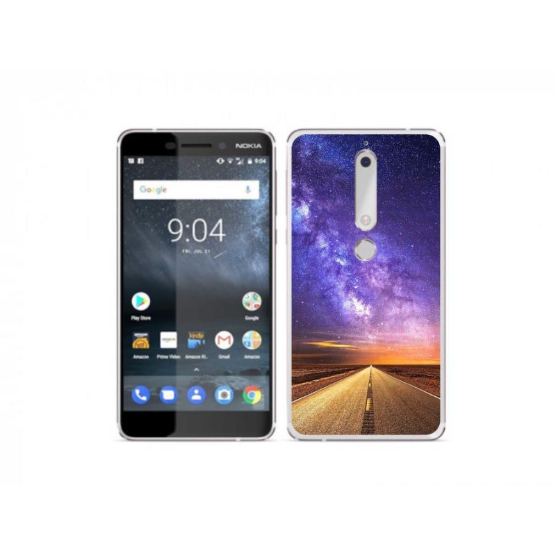 Gélové puzdro mmCase na mobil Nokia 6.1 - americká cesty