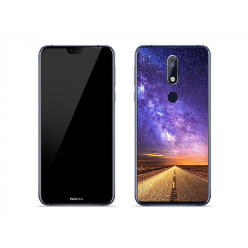 Gélové puzdro mmCase na mobil Nokia 7.1 - americká cesty