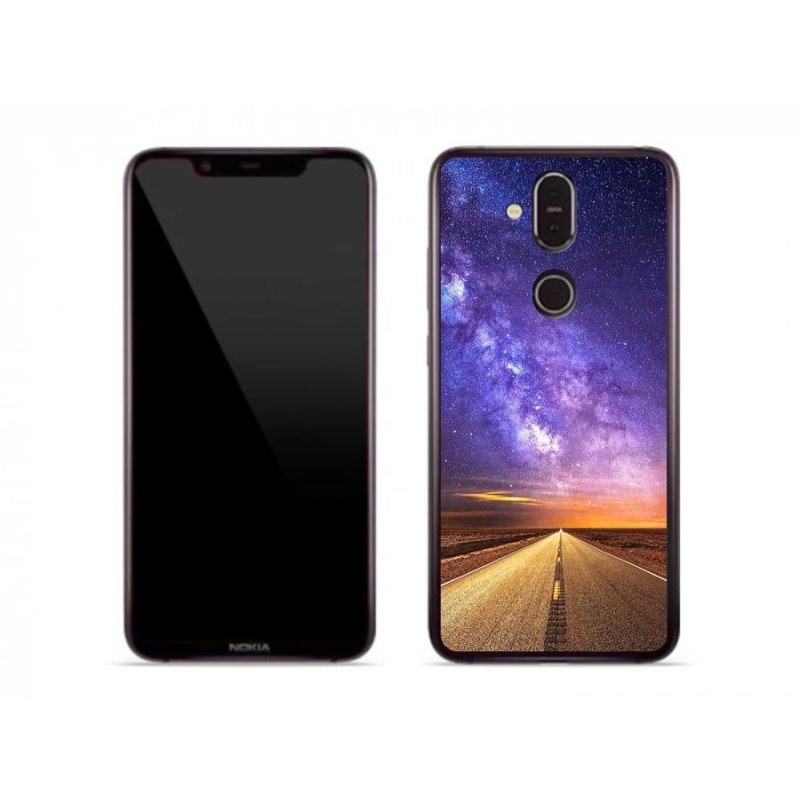 Gélové puzdro mmCase na mobil Nokia 8.1 - americká cesty