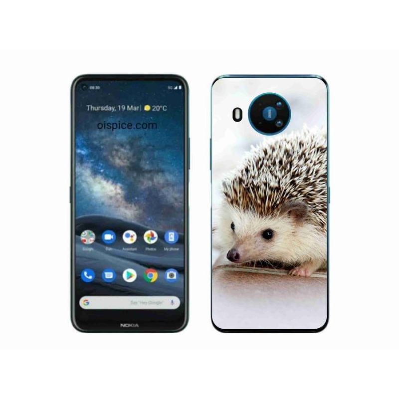 Gélové puzdro mmCase na mobil Nokia 8.3 5G - ježko