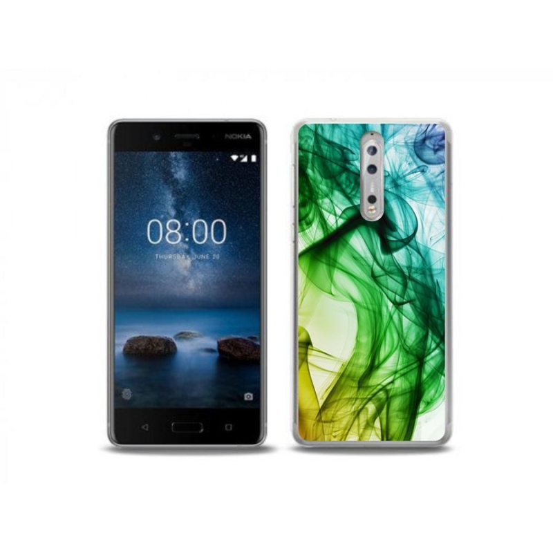 Gélové puzdro mmCase na mobil Nokia 8 - abstraktné vzor 3