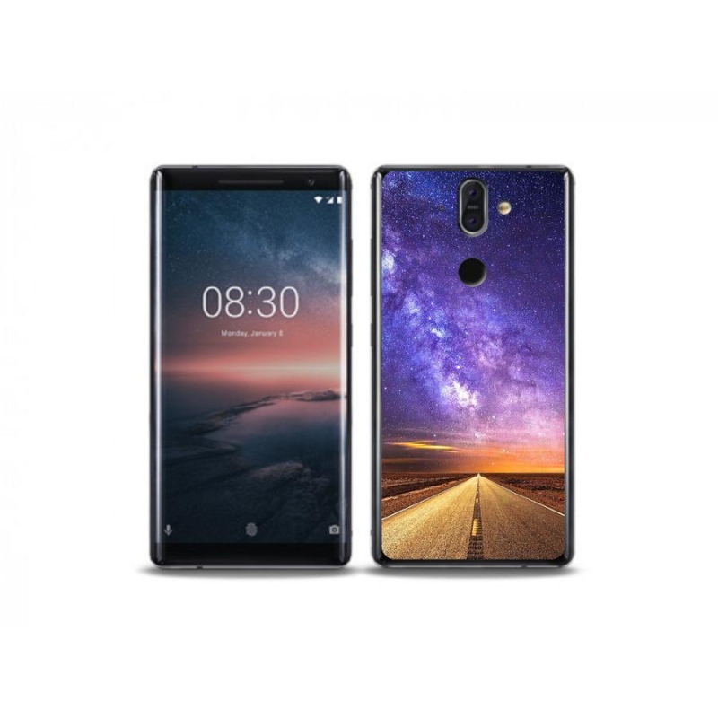 Gélové puzdro mmCase na mobil Nokia 8 Sirocco - americká cesty