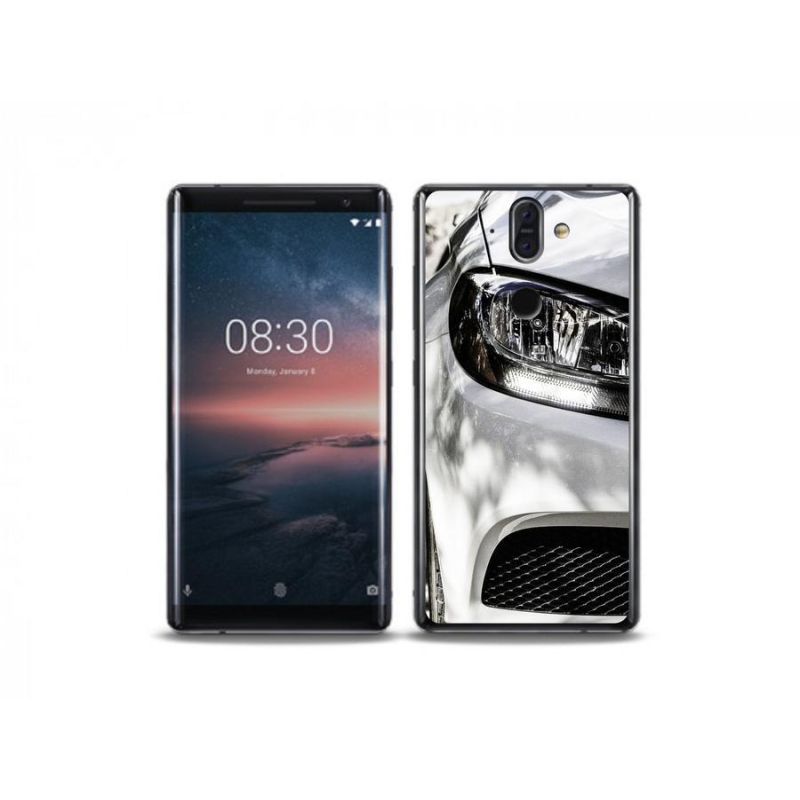 Gélové puzdro mmCase na mobil Nokia 8 Sirocco - auto