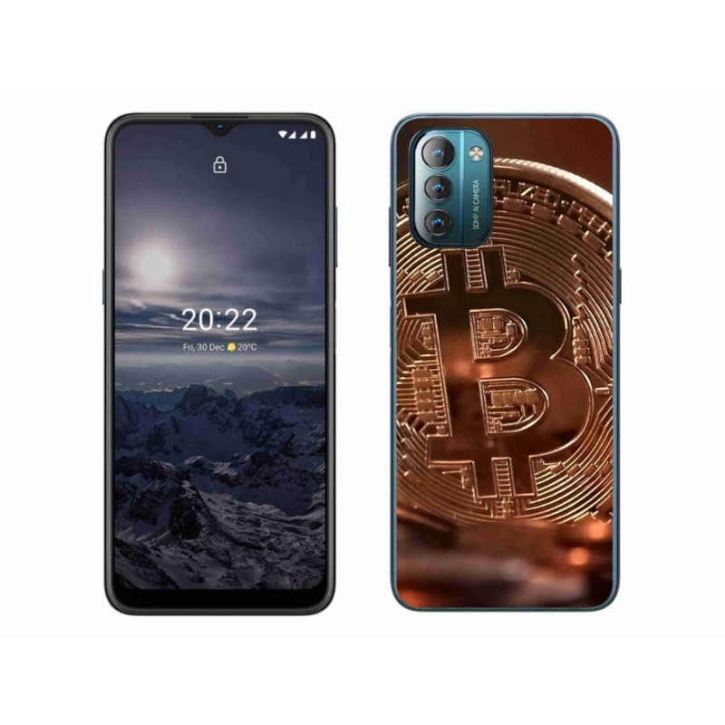 Gélové puzdro mmCase na mobil Nokia G11/G21 - bitcoin