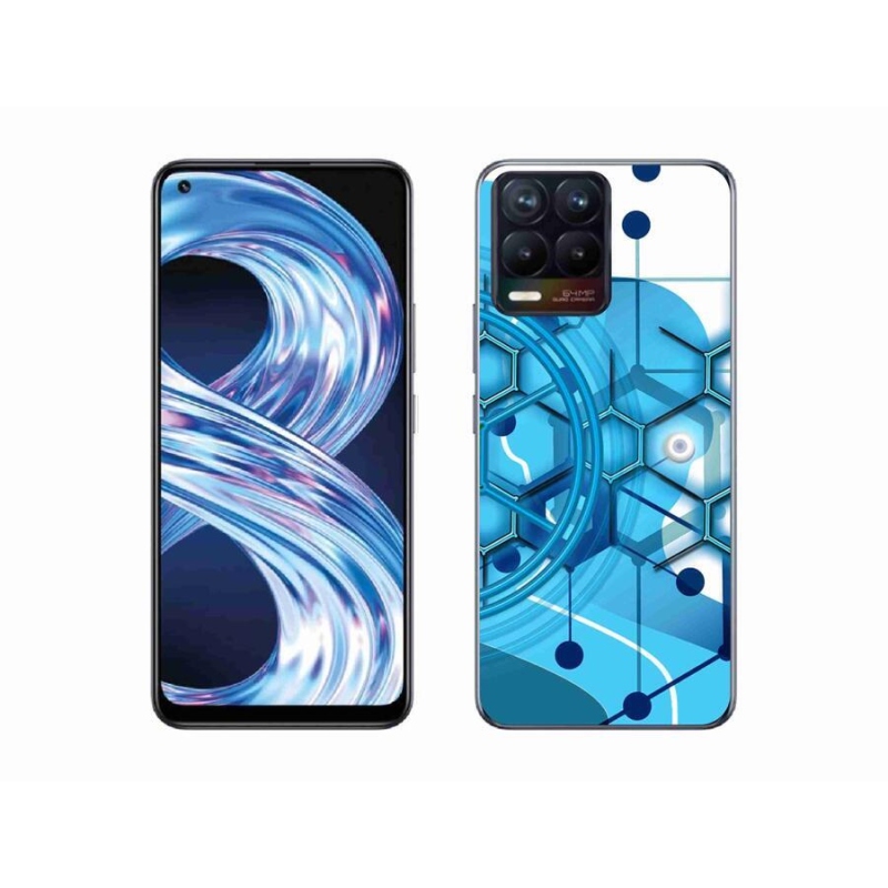 Gélové púzdro mmCase na mobil Realme 8 Pro - abstraktný vzor 2