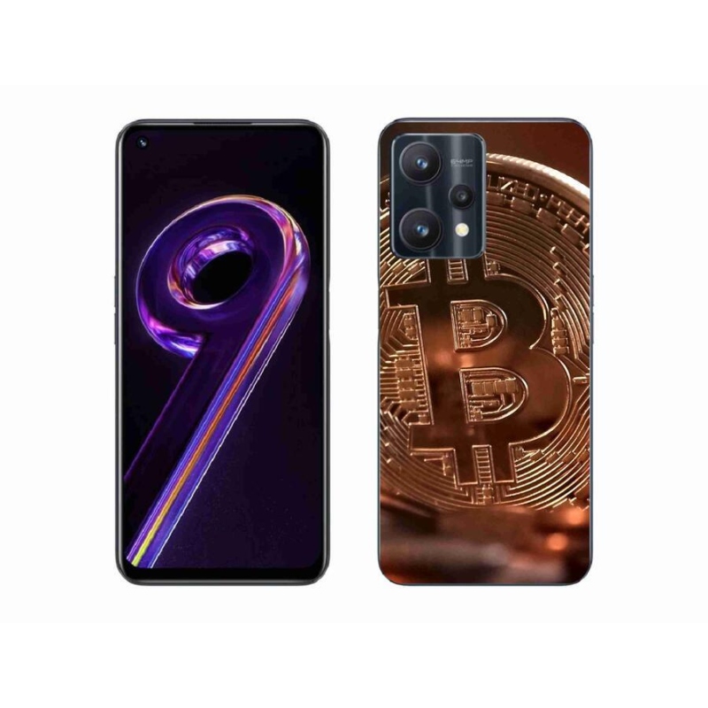 Gélové púzdro mmCase na mobil Realme 9 Pro 5G - bitcoin