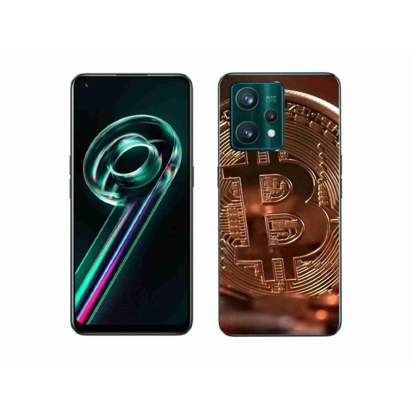 Gélové púzdro mmCase na mobil Realme 9 Pro+ 5G - bitcoin