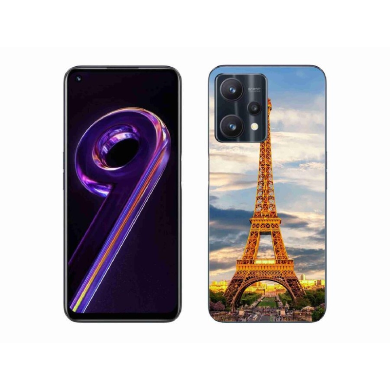 Gélové púzdro mmCase na mobil Realme 9 Pro 5G - eiffelova veža 3