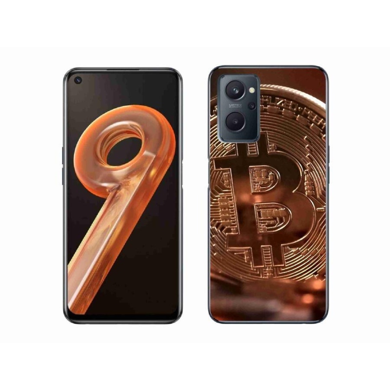 Gélové púzdro mmCase na mobil Realme 9i - bitcoin