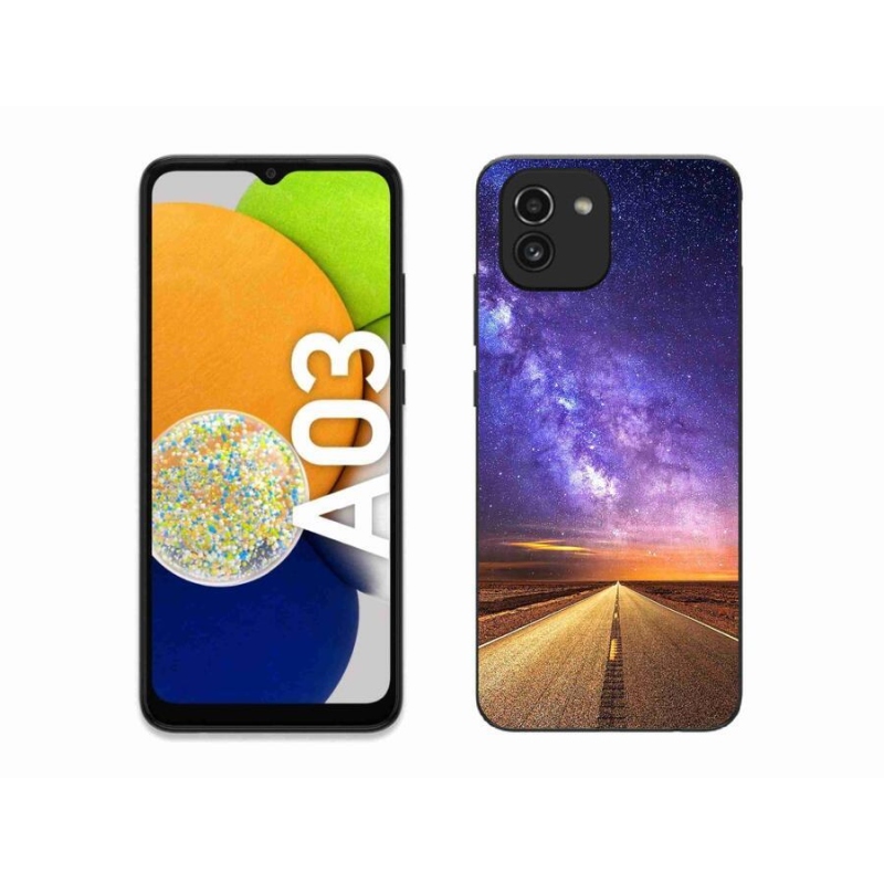 Gélové puzdro mmCase na mobil Samsung Galaxy A03 - americká cesta