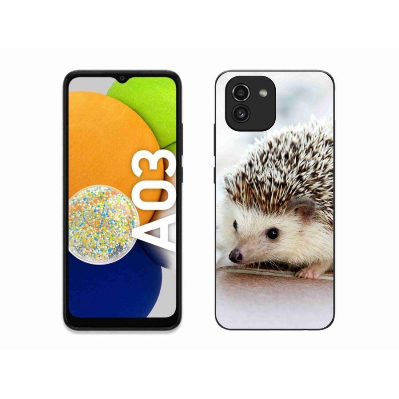 Gélové puzdro mmCase na mobil Samsung Galaxy A03 - ježko