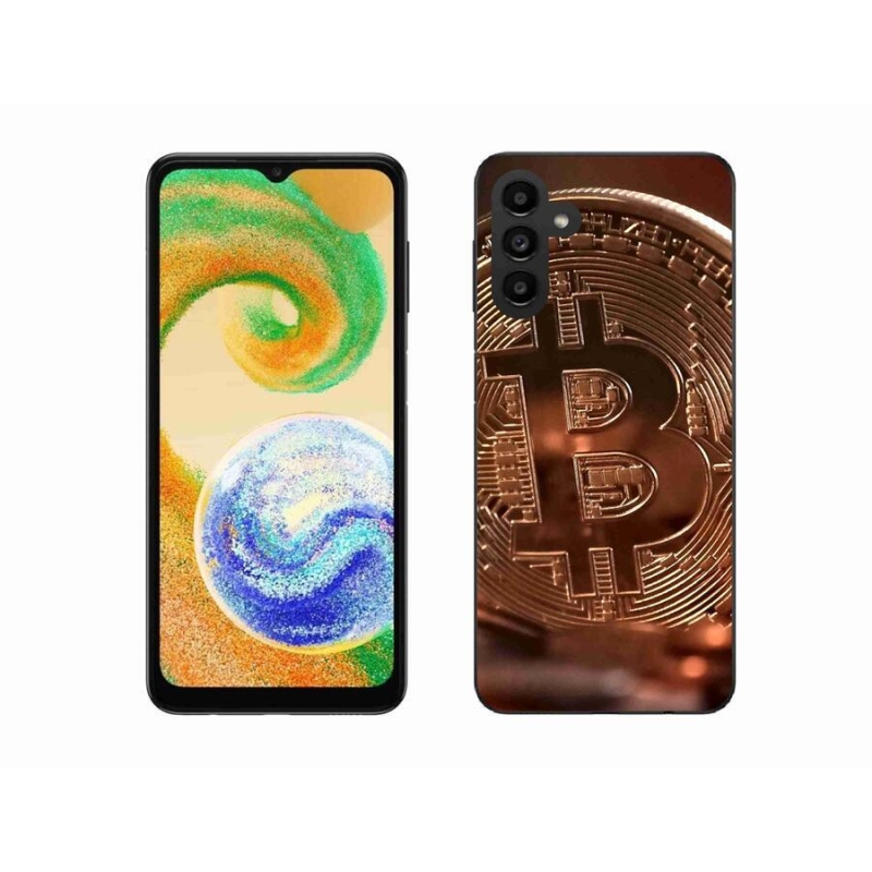 Gélové puzdro mmCase na mobil Samsung Galaxy A04s (164.7x76.7x9.1mm) - bitcoin