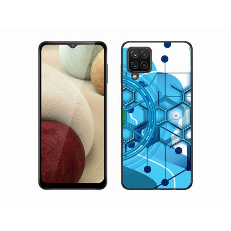 Gélové puzdro mmCase na mobil Samsung Galaxy A12 - abstraktné vzor 2