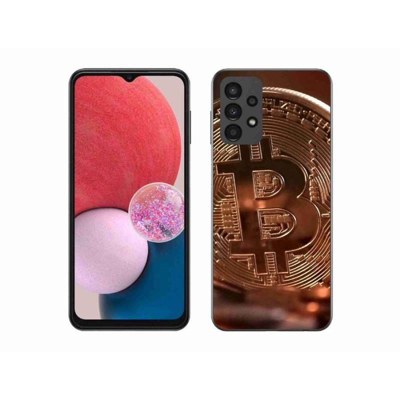 Gélové púzdro mmCase na mobil Samsung Galaxy A13 4G - bitcoin