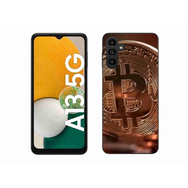 Gélové puzdro mmCase na mobil Samsung Galaxy A13 5G - bitcoin