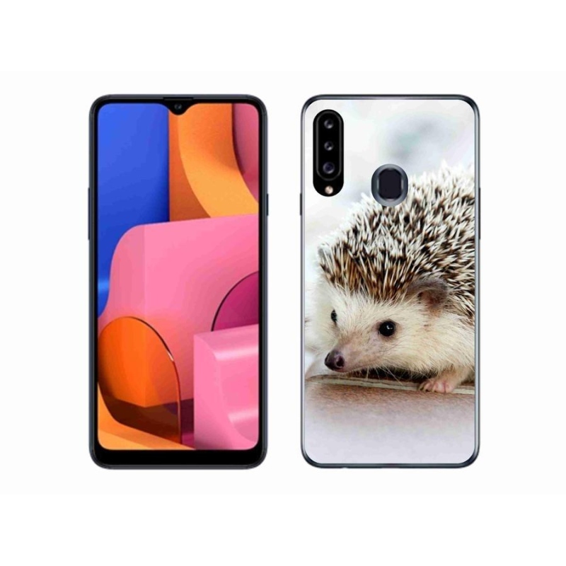 Gélové puzdro mmCase na mobil Samsung Galaxy A20s - ježko