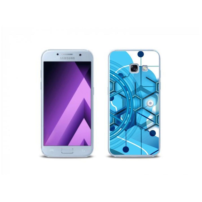 Gélové puzdro mmCase na mobil Samsung Galaxy A3 (2017) - abstraktné vzor 2