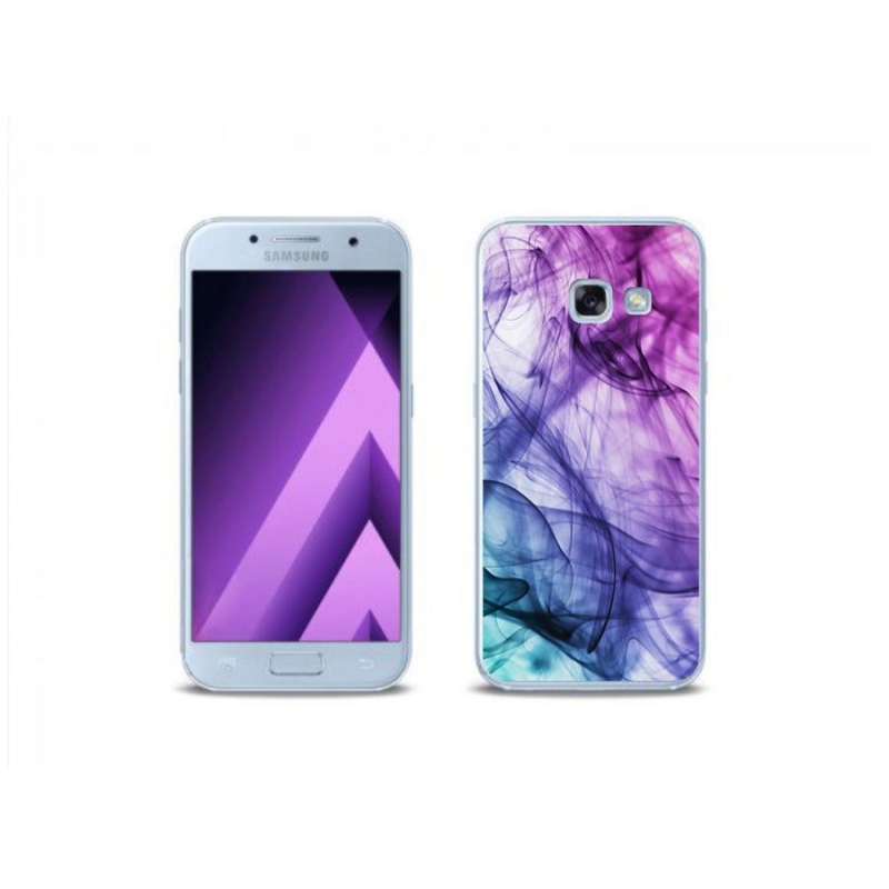 Gélové puzdro mmCase na mobil Samsung Galaxy A3 (2017) - abstraktné vzor